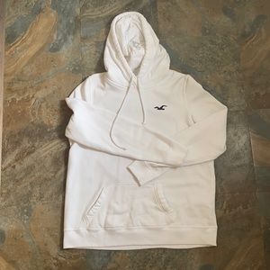 Hollister hoodie white